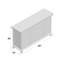 Commode double 9 tiroirs Elgin-1974764342