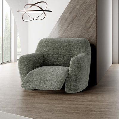 Stretchy Slipcover for Recliner Armchair - Durable & Stylish - Printed Collection