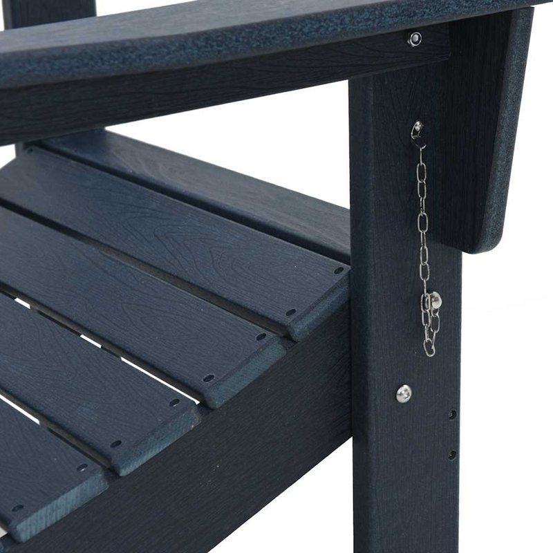Outdoor Adirondack Chair, Navy