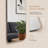 47.05-inch full-length mirror with an aluminum alloy frame; can be hung over a door or mounted on a wall—ideal for bedrooms, living rooms, and other spaces.