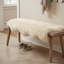 Tapis champagne fait à la main Fraley-652355348