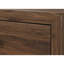 Mobilier de chambre rustique à 1 tiroir 4 tiroirs avec quincaillerie en métal rustique cerisier brun rustique