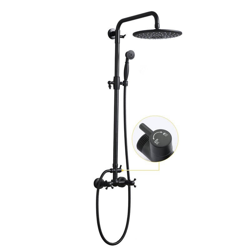 Wall Mounted Shower System Shower Faucets Set