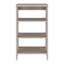 Cabinet H 30 ", quatre tablettes, vertical, gris clair-1227917360