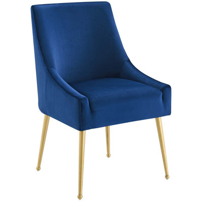 Silver Orchid Allison Velvet Dining Chair