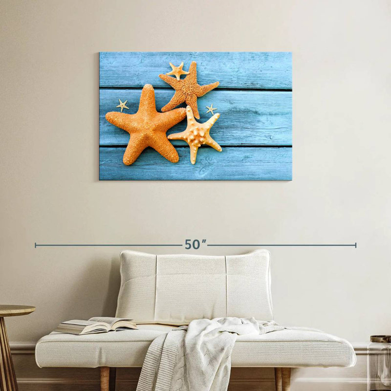 Rustic Starfish, 24" H x 36" W