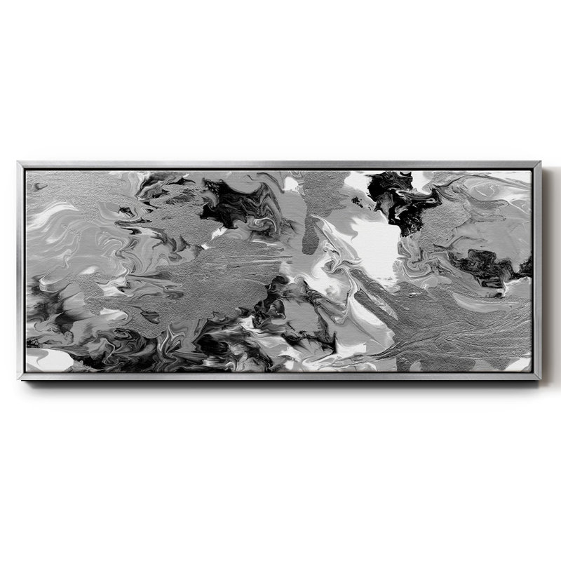 Rich Marble- Framed Canvas