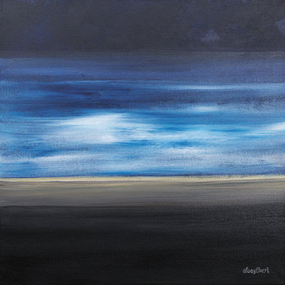 «Moon Glow On The Water» par Roey Ebert, peinture