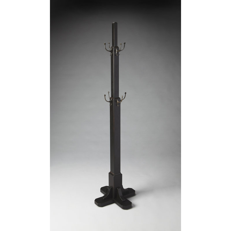 Freestanding Coat Rack, Black Licorice