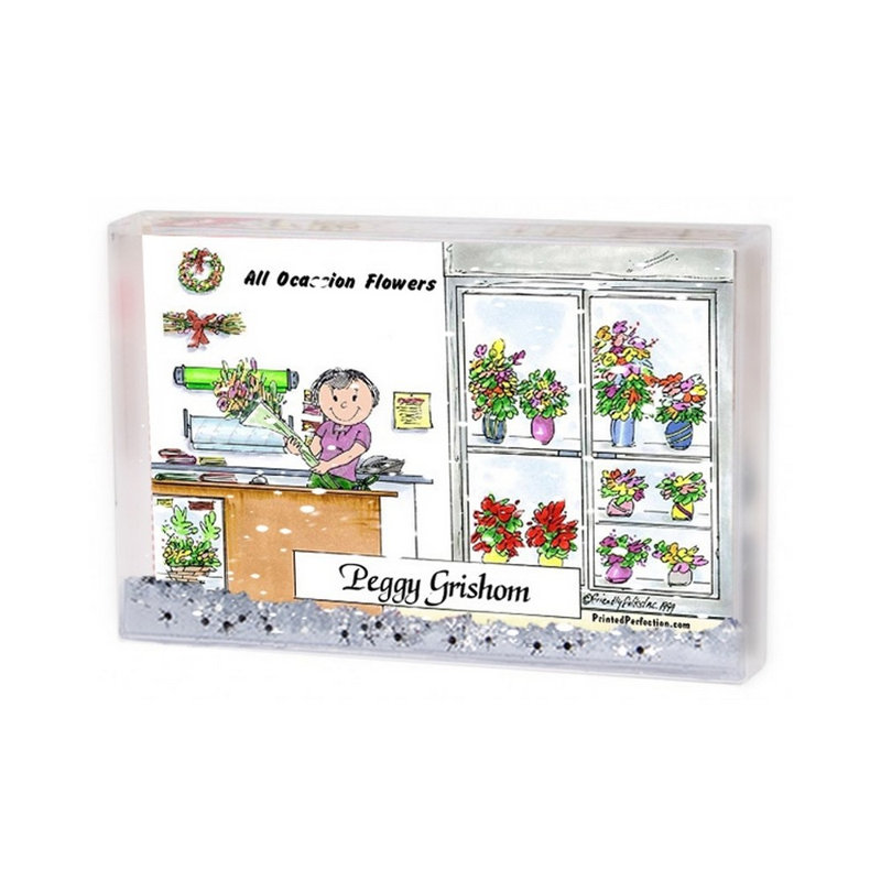 Cadeau de fleuriste personnalisé, Oui