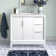 Brooklane 36'' Single Bathroom Vanity with Marble Top