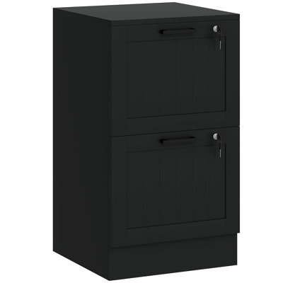 40cm Wide 2 -Drawer File Cabinet