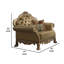 Fauteuil capitonné Anastazia
