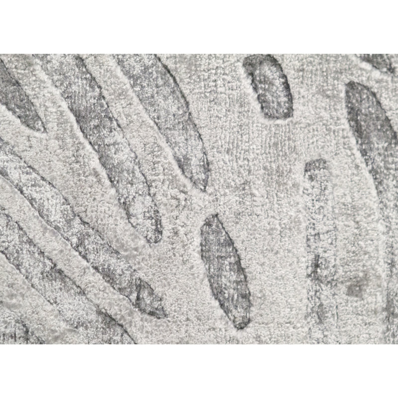 Hand-Knotted High-Quality Gray Area Rug