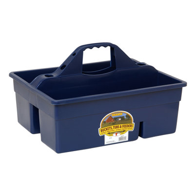 Little Giant Heavy Duty Multi Purpose Plastic Tote Box Storage Organizer