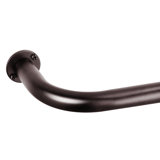 Aariel Steel Adjustable 1'' Single Curtain Rod