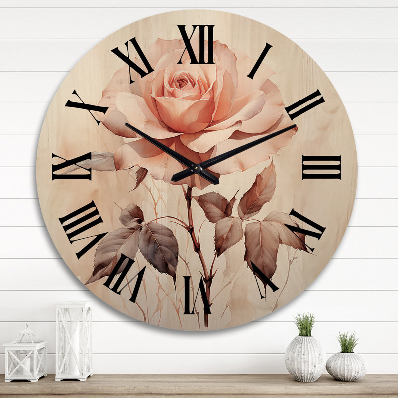Horloge murale Peach, Très grand