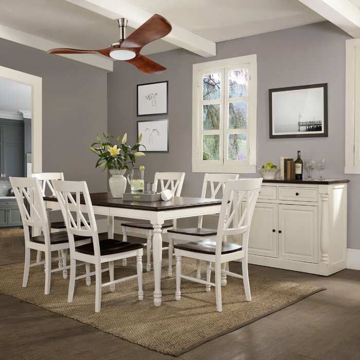 Charlton Home® Ashwell 8 - Piece Extendable Dining Set & Reviews | Wayfair