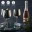 Darling 500ml Stainless Steel White Wine Glass Set
