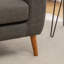 Chaise d'appoint rembourrée en similicuir Libero-659820604
