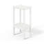 Table d'appoint d'extérieur carrée Mkiyah L 18,45 po x l 18,45 po-93539318