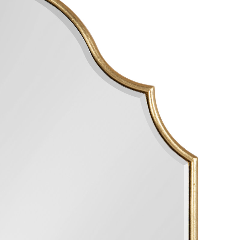 Almetta Engineered Wood Flat Mirror