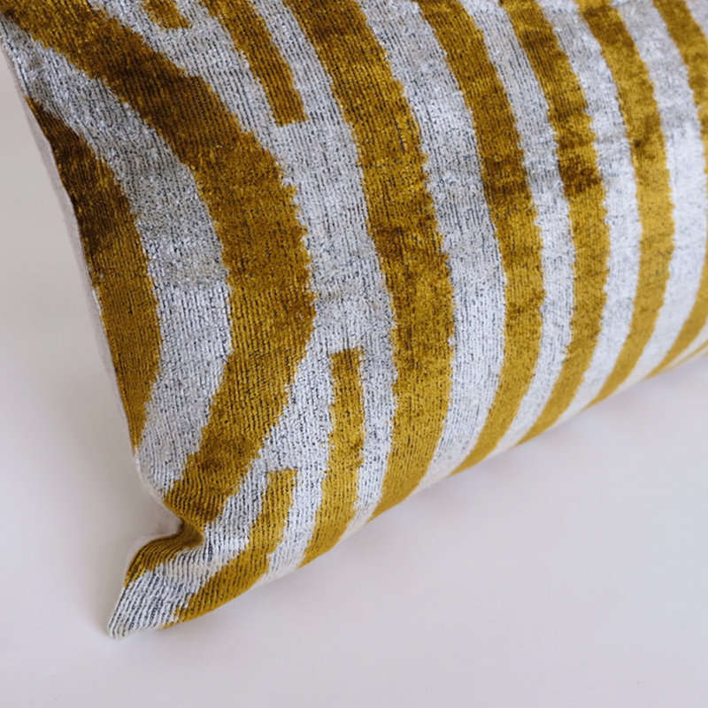 Frye Feather Throw Pillow, Animal Print 1