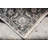 Hand-Knotted Grey Wool Area Rug 8' x 10' ft– Traditional Medallion Design with Ornate Border