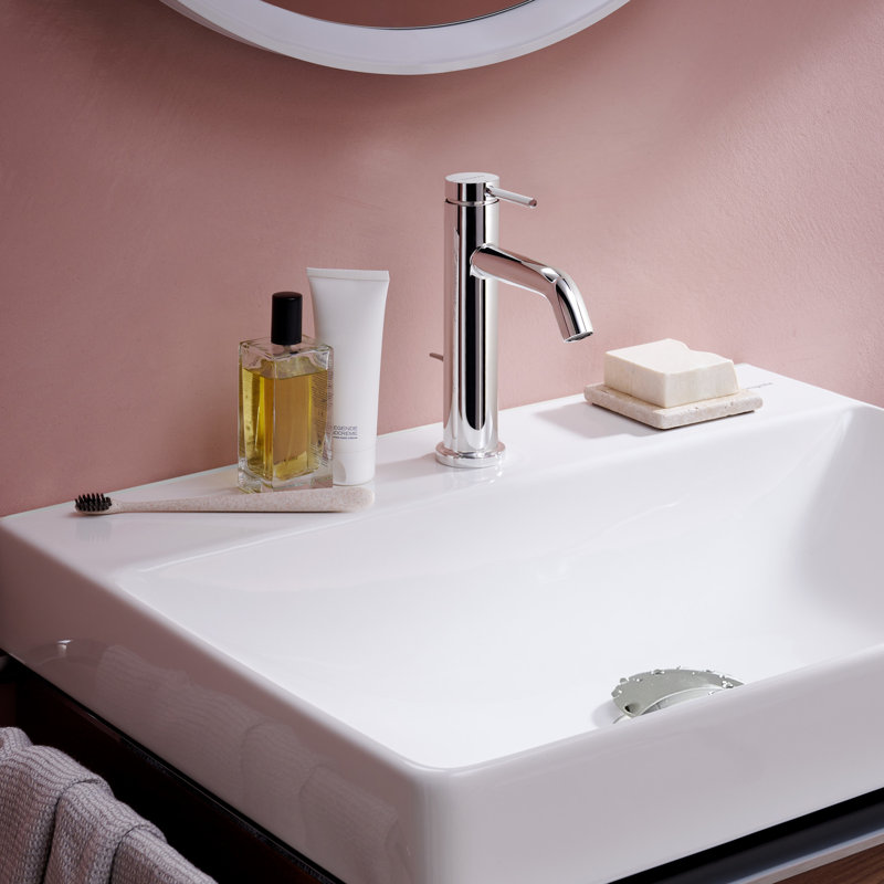hansgrohe Tecturis S Single-Hole Faucet 110 with Pop-Up Drain, 1.2 GPM, Chrome