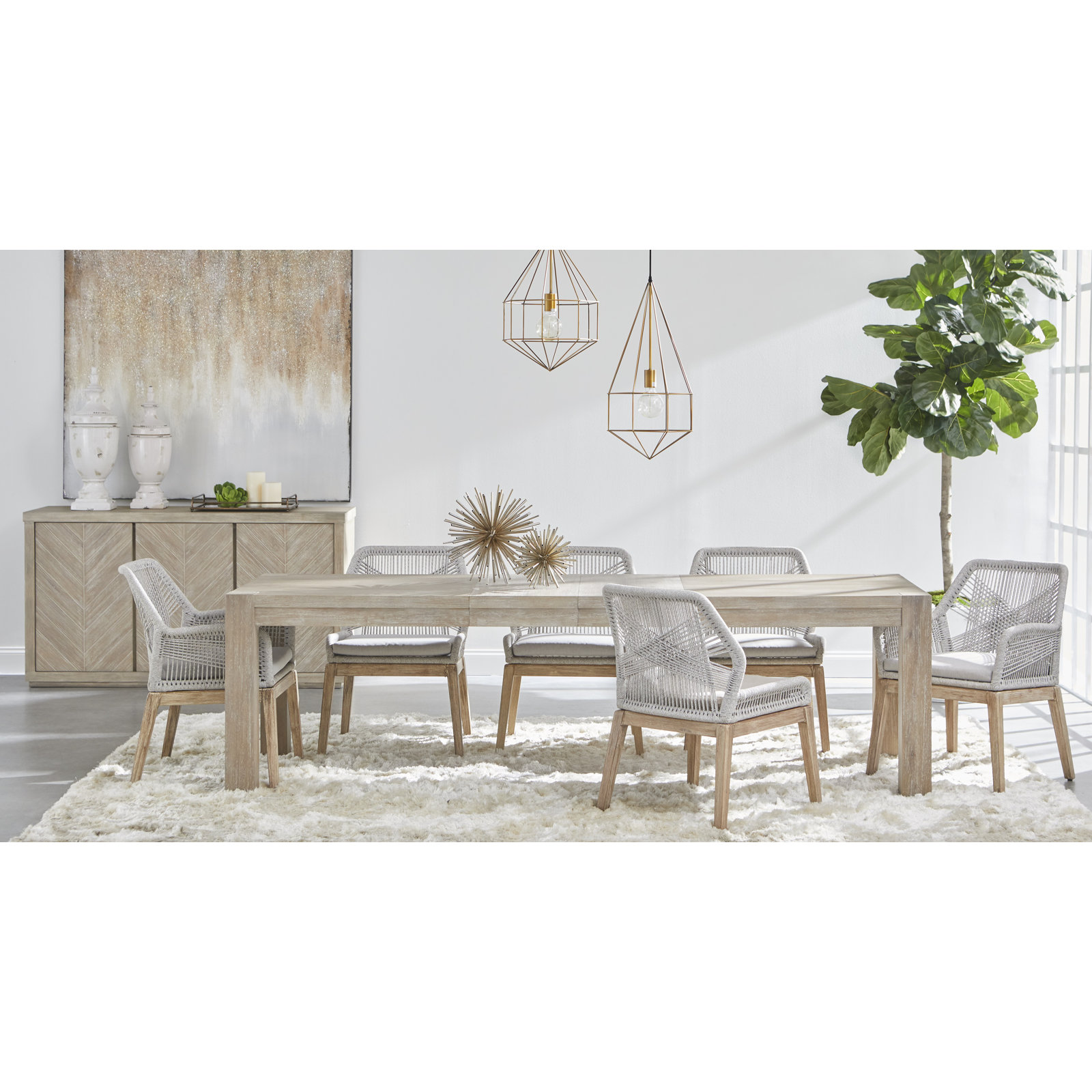 Yifei 71'' Extendable Dining Table