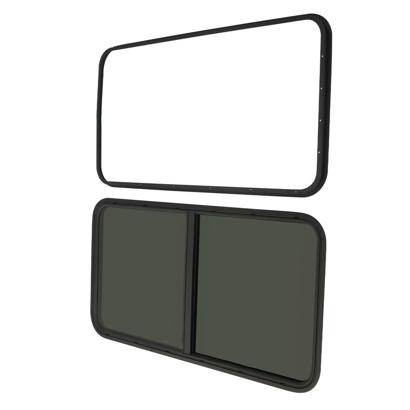 Caravan Window Sliding Glass Replacement Window, L 24 po x H 20 po