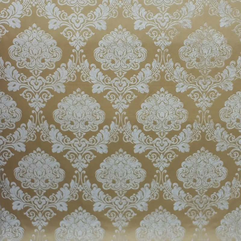 Tonal Damask Chenille | Casino Fabric, Gold