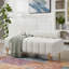 Banc d'appoint rembourré 54 "Adalyna Boucle-1683224682