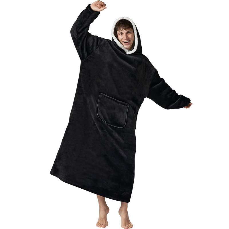 Renningers Throw Blanket, Black