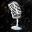 Microphone, reproduction sur toile-1442171995