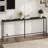 78.7" Narrow Console Table with Power Outlet Behind Couch for Entryway-1467363771