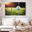 «Golf Ball Tee», 3 pièces sur toile-98562756
