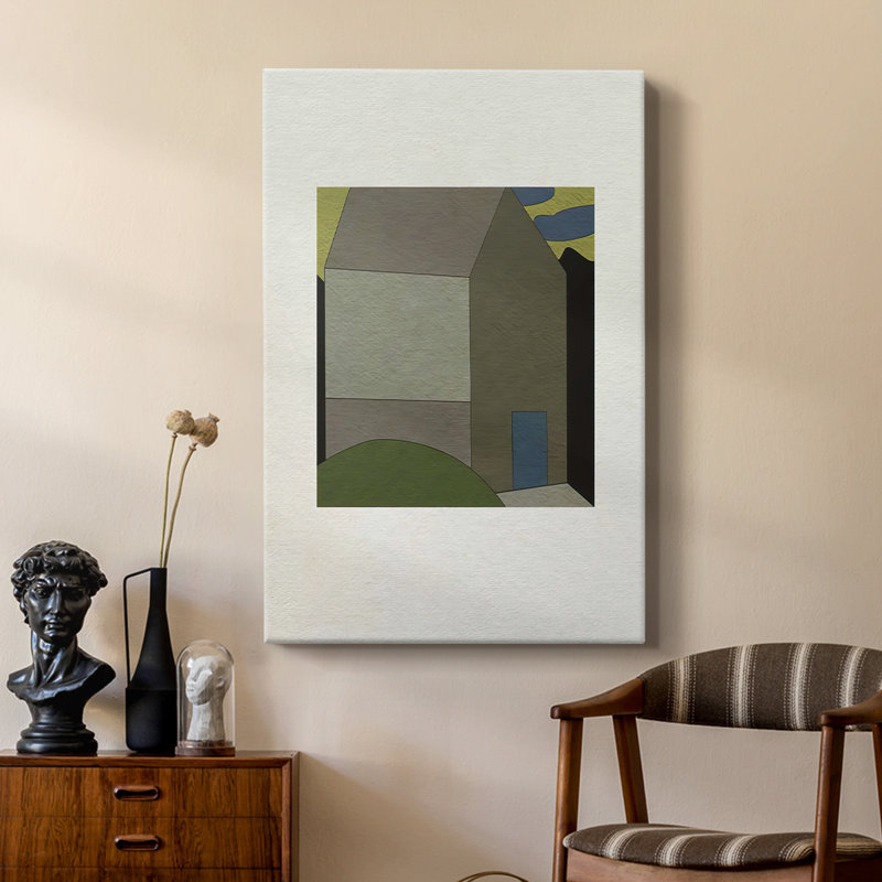 Maison de montagne III - galerie Cavas sur mesure, H 18 po x l 12 po