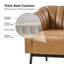 Fauteuil en similicuir de 27,5 po Yeilyn-94883785