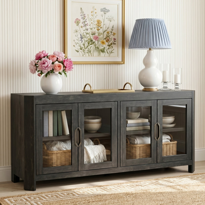 Tucson 84" Solid Wood Sideboard