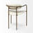 Belarus 18.25'' H Upholstered Metal Armchair-1344787154-1344787153
