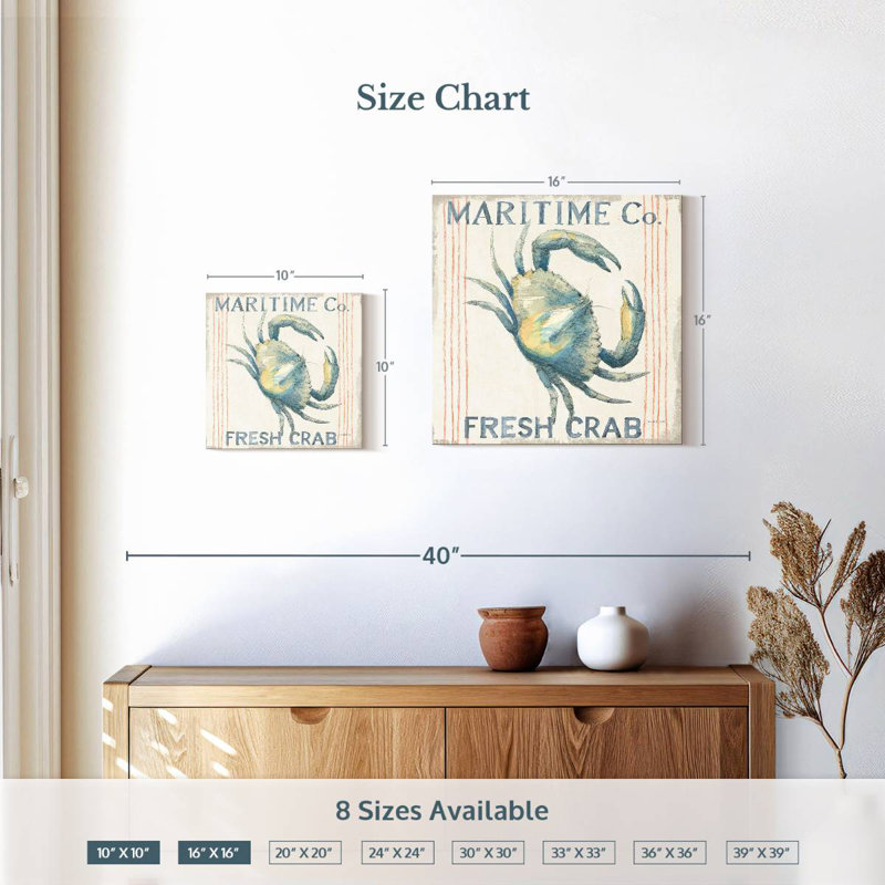 Kema Floursack Nautical Square III Wall Sign, 10" H x 10" W
