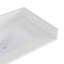 21.25"W x 4" H Quartz Carrara White Vanity Sidesplash