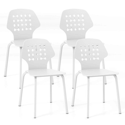 Chaise d'appoint en métal Lonney
