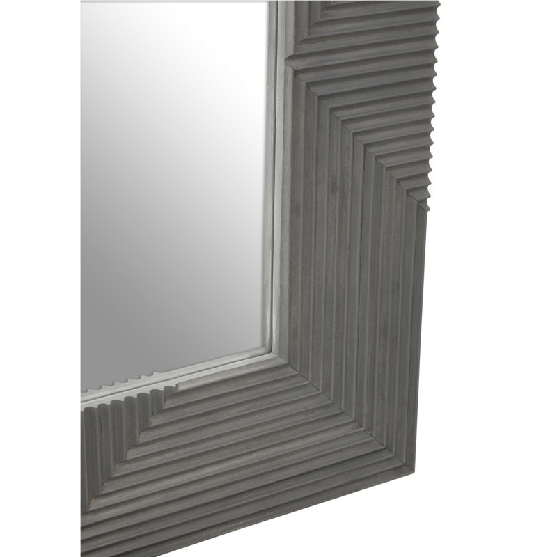 Rozel Solid Wood Flat Wall Mirror