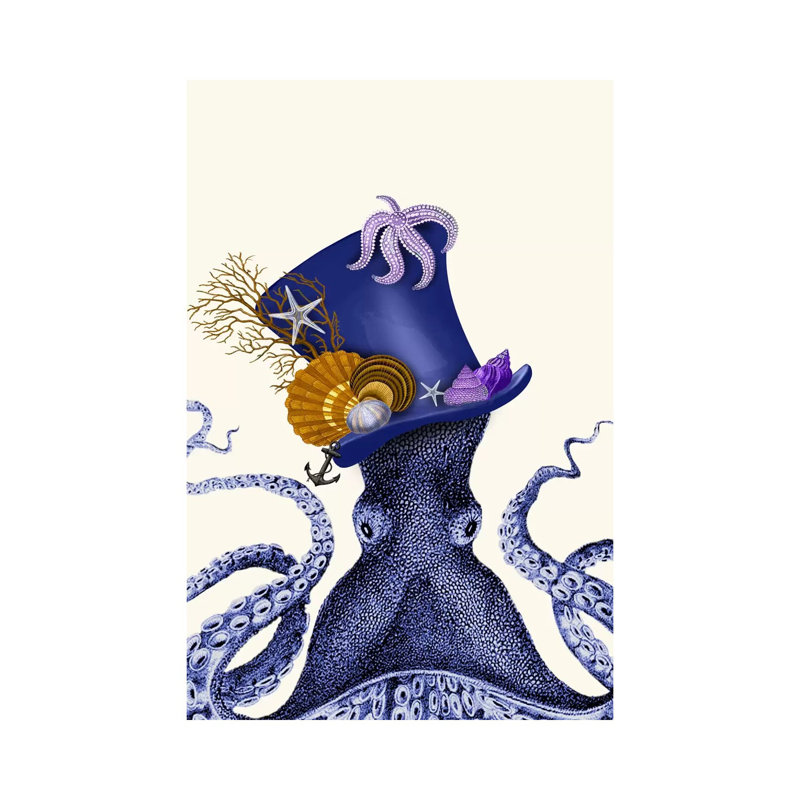 Fab Funky - No Frame Print on Canvas, 66.04 cm H x 45.72 cm W x 1.91 cm D