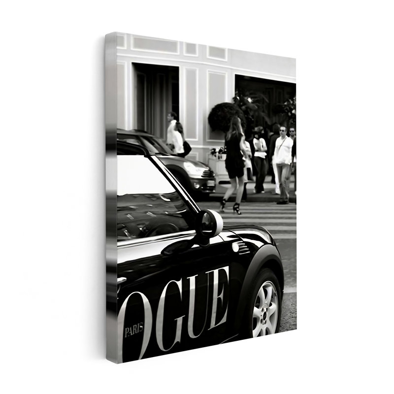 Avenue Montaigne, 16"H x 20"W, Canvas, Unframed