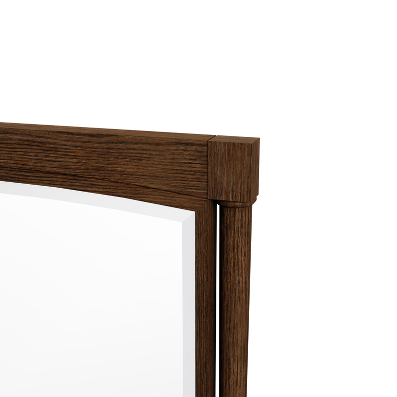 Kinnsden Mirror, Sable Oak, 38" x 26"