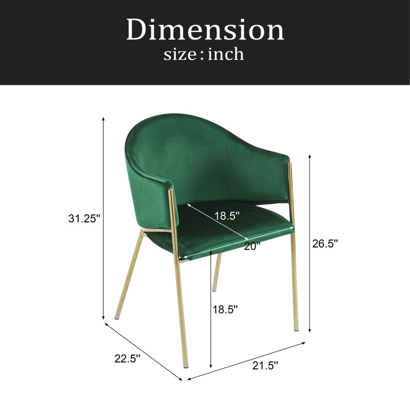 Chaise rembourrée Modern