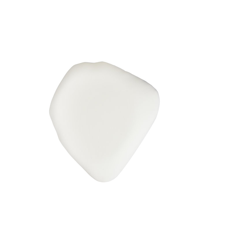 Coussin de siège en vinyle Cliffland, blanc